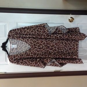 Soma Swimsuit coverup / Chiffon Caftan Swim Coverup Wild by Nature